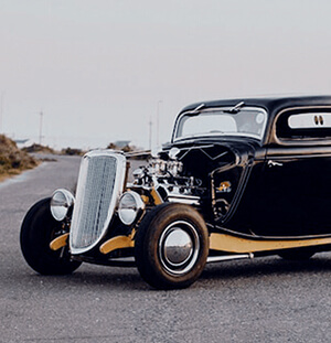 Image of a classic vintage car"