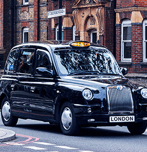 Image of a taxi car